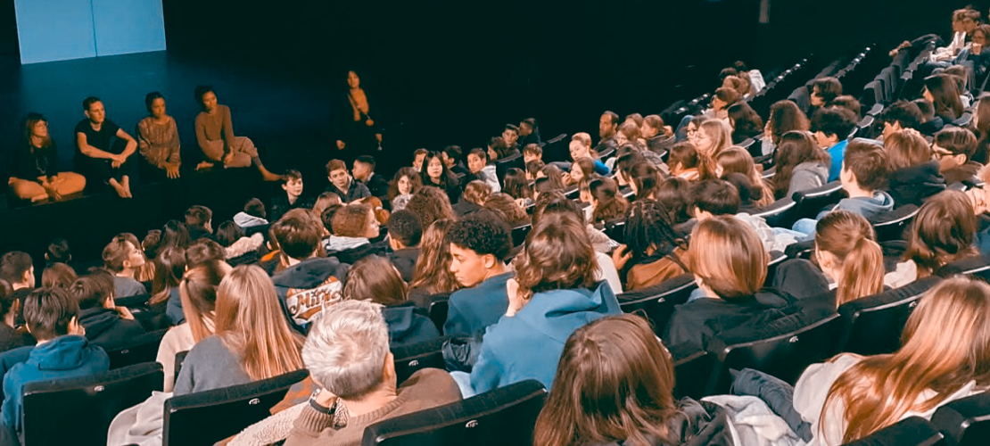 venir au théâtre avec ma classe