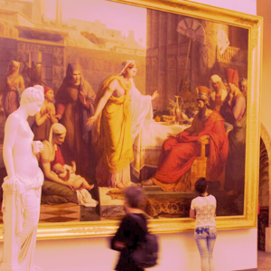 Visite au musée des Beaux-Arts avec Élise Chatauret
